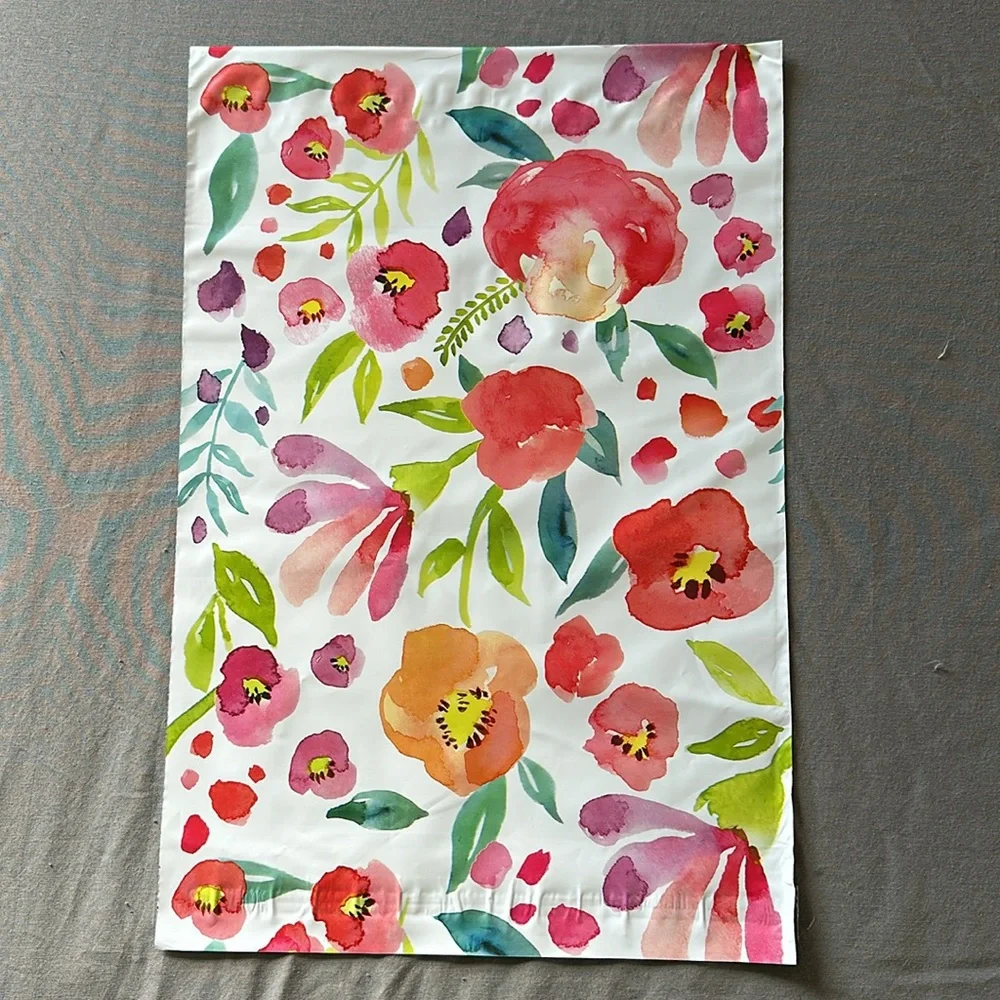 10x13 floral poly mailers bundle 15 - plus mystery thank you cards and stickers